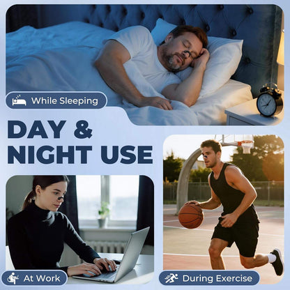 Magnetic Nasal Strip for Breathing