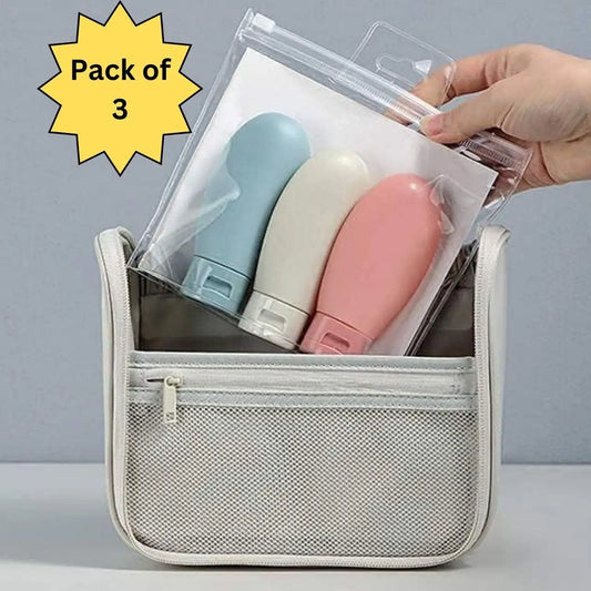 Travel Bottles Set, 60ml Travelling Bottles (3Pcs)