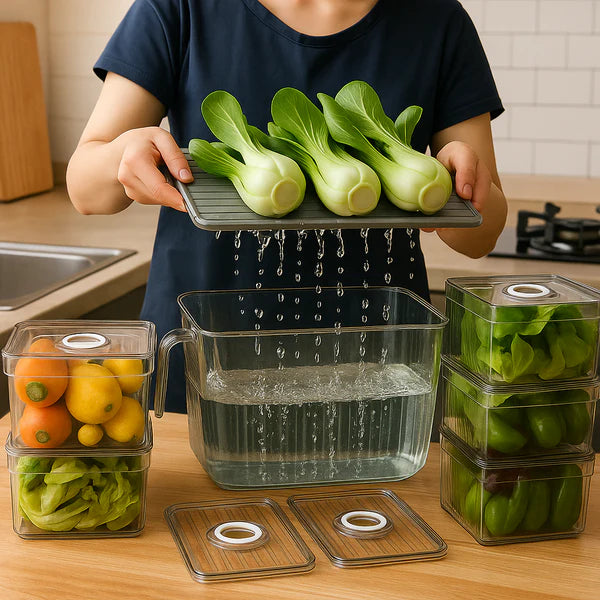 Unbreakable kitchen storage Basket (Pack of 6)