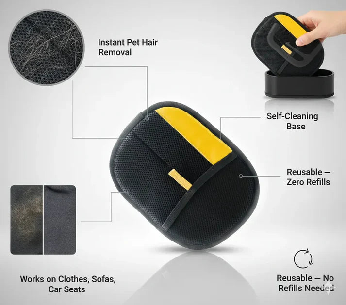 Pet Hair Removal Gloves